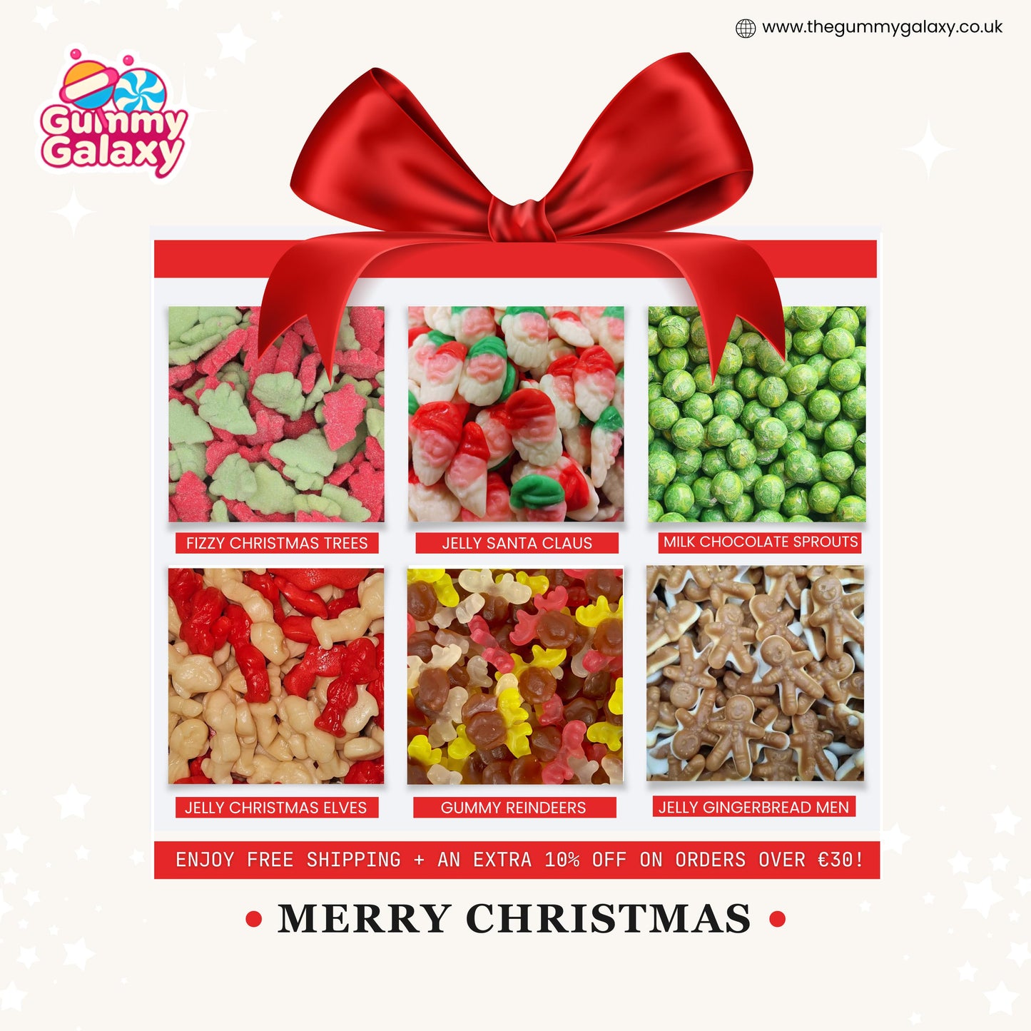 Christmas Gift Sweets bundle gummy galaxy