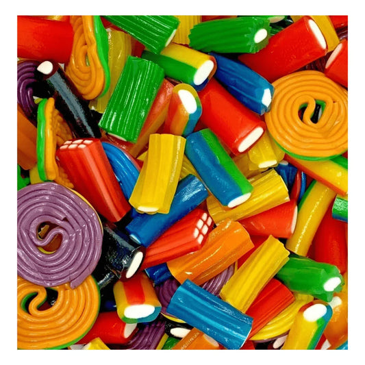 Gummy Galaxy Fini Liquorice Wonder Mix featuring assorted liquorice candies in a colorful mix, 100 grams.